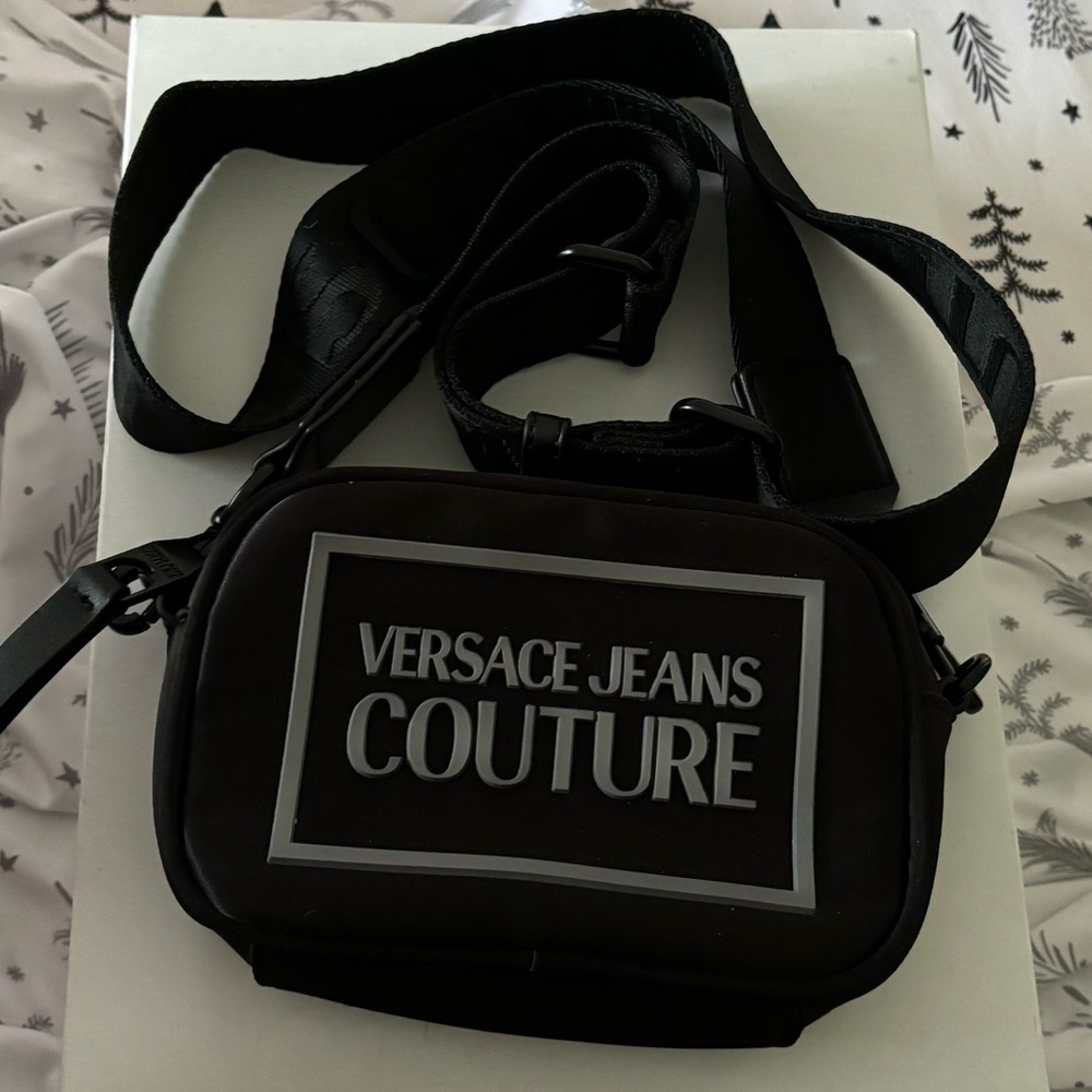 Versace Jeans Couture logo-print crossbody bag